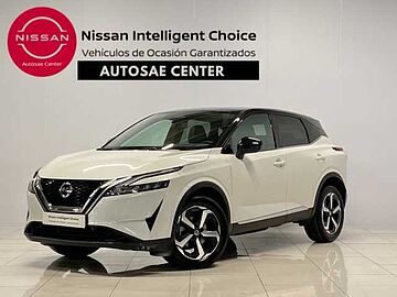 Nissan Qashqai Qashqai MHEV N-Connecta 2021 Lunar White con Techo Midnight