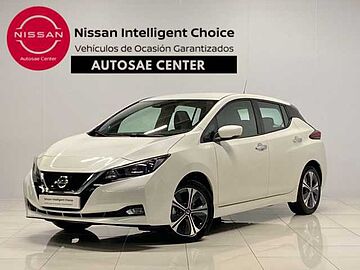 Nissan Leaf Leaf e+ Acenta 62 kWh 2020 Blanco Lunar White (perlado)