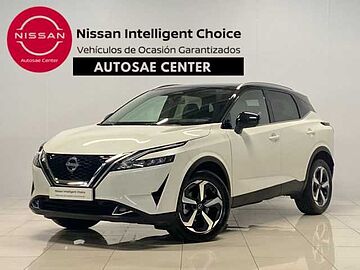Nissan Qashqai Qashqai MHEV N-Connecta 2021 Lunar White con Techo Midnight
