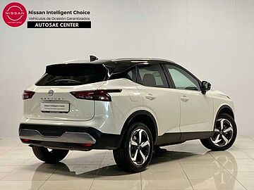 Nissan Qashqai Qashqai MHEV N-Connecta 2021 Lunar White con Techo Midnight