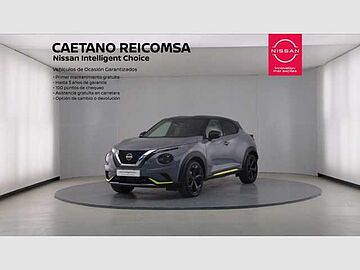 Nissan JUKE DIG-T 84 kW (114 CV) 6M/T Kiiro Katana Grey Metalizado Techo Midnight Black