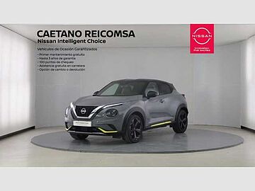 Nissan JUKE DIG-T 84 kW (114 CV) 6M/T Kiiro Katana Grey Metalizado Techo Midnight Black