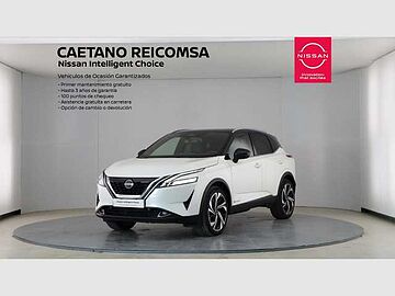 Nissan Qashqai E-POWER 140 KW (190 CV) Tekna+ Lunar White con Techo Midnight Black (metalizado)