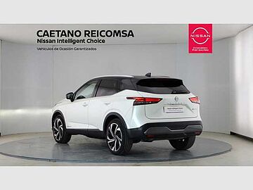 Nissan Qashqai E-POWER 140 KW (190 CV) Tekna+ Lunar White con Techo Midnight Black (metalizado)