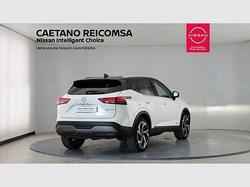 Nissan Qashqai E-POWER 140 KW (190 CV) Tekna+ Lunar White con Techo Midnight Black (metalizado)